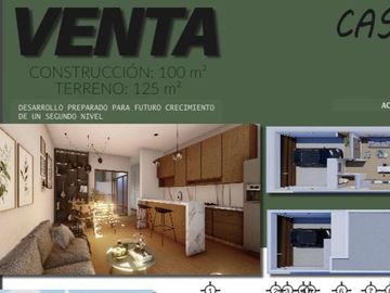 SE VENDE CASA DE UNA PLANTA