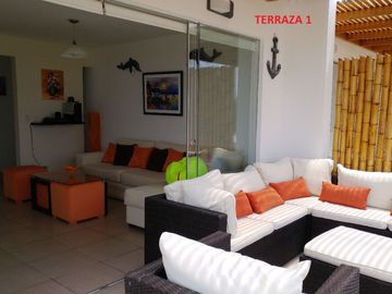Venta De Casa De Playa En Condominio  – Asia Del Sol, Playa Sarapampa
