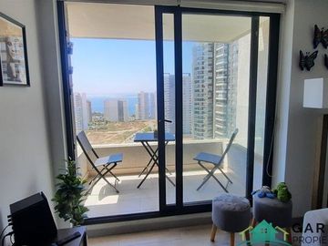 Departamento 2d, 1b, estacionamiento, bodega, Edificio Eco Costas, Concon-Reñaca, Valparaiso