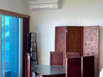 Ballenita - Punta Faro, amplio y moderno departamento frente al mar con balcón y dentro de condominio privado