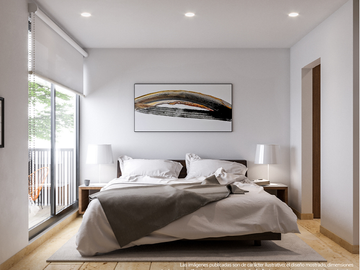 Exclusivo departamento con 80m2 de construcción en venta, Col. Nonalco, Benito Juárez