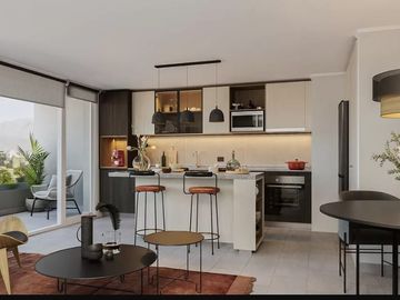 Departamento En Venta A Pasos Plaza Egaña, Casi Nuevo