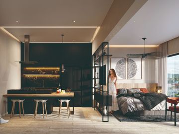 Exclusividad y Elegancia en Playa del Carmen, Estudio amueblado en preventa.