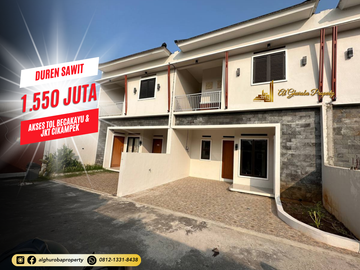 RUMAH READY STOCK SIAP HUNI DUREN SAWIT PONDOK KELAPA JAKARTA TIMUR MURAH 1 MILYAR-AN