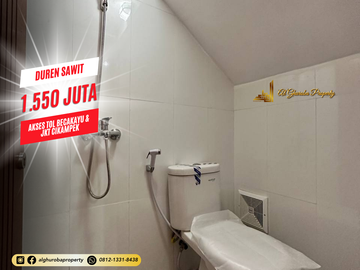RUMAH READY STOCK SIAP HUNI DUREN SAWIT PONDOK KELAPA JAKARTA TIMUR MURAH 1 MILYAR-AN