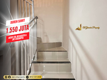 RUMAH READY STOCK SIAP HUNI DUREN SAWIT PONDOK KELAPA JAKARTA TIMUR MURAH 1 MILYAR-AN
