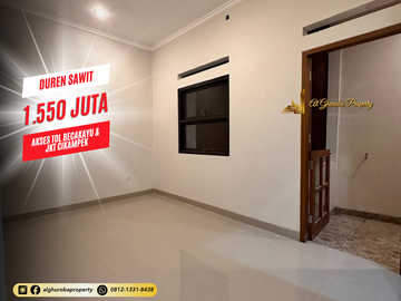 RUMAH READY STOCK SIAP HUNI DUREN SAWIT PONDOK KELAPA JAKARTA TIMUR MURAH 1 MILYAR-AN