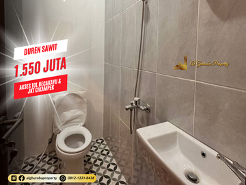 RUMAH READY STOCK SIAP HUNI DUREN SAWIT PONDOK KELAPA JAKARTA TIMUR MURAH 1 MILYAR-AN