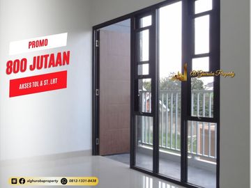 RUMAH CLUSTER MUSLIM BISA KPR SYARIAH DEKAT STASIUN LRT BEKASI TIMUR 800 JUTA-AN