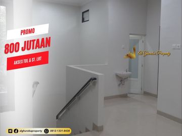 RUMAH CLUSTER MUSLIM BISA KPR SYARIAH DEKAT STASIUN LRT BEKASI TIMUR 800 JUTA-AN