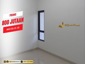 RUMAH CLUSTER MUSLIM BISA KPR SYARIAH DEKAT STASIUN LRT BEKASI TIMUR 800 JUTA-AN