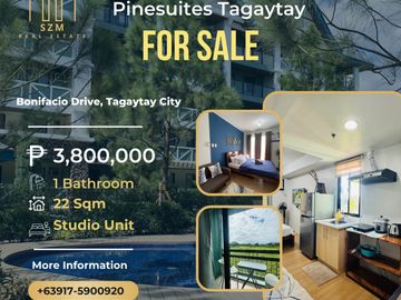 RUSH Sale - Pine Suite Tagaytay Studio Unit Airbnb Ready