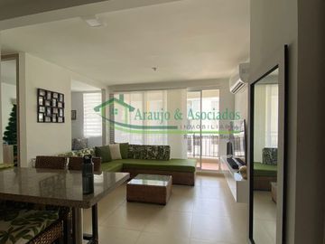 Vendemos hermoso apartamento amoblado en Conjunto.