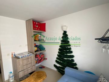 Vendemos hermoso apartamento amoblado en Conjunto.