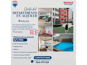 Alquiler Departamento 1 Dormitorio