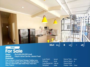 Kost Hasyim Ashari Gambir, Jakarta Pusat