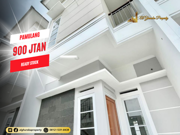 RUMAH SIAP HUNI 3 KT DEKAT KANTOR WALIKOTA TANGSEL PAMULANG 900 JUTA-AN FREE BIAYA ALL IN