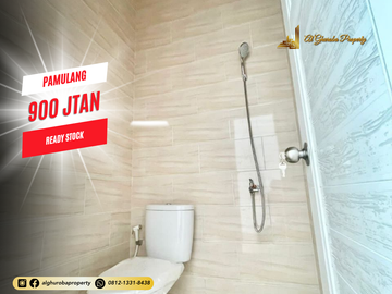 RUMAH SIAP HUNI 3 KT DEKAT KANTOR WALIKOTA TANGSEL PAMULANG 900 JUTA-AN FREE BIAYA ALL IN
