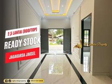 RUMAH MEWAH 3 LANTAI ADA ATTIC ROOM DAN ROOFTOP LENTENG AGUNG JAKARTA SELATAN