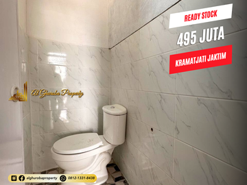 INVESTASI RUMAH KOST AREA KRAMATJATI CONDET BISA AKSES MOBIL ADA CARPORT 2 LANTAI 500 JUTA