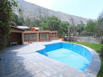 VENTA CASA CHACLACAYO ALT. BANCO NACION 2500M2 MAS 1000 M2 A $500,000 INSUPERABLE