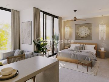 Modern 1-Bedroom Apartment in the Heart of Batu Bolong, Canggu