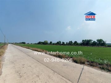 Vacant land 800 sq.w. Vacant land, Soi Bueng Bon 35, near Rajamangala University of Technology Thanyaburi, Rangsit-Nakhon Nayok Road, Khlong 8 Road, N