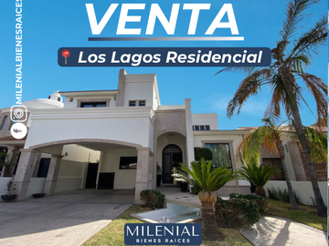CASA EN VENTA EN LOS LAGOS RESIDENCIAL AL PONIENTE DE HERMOSILLO