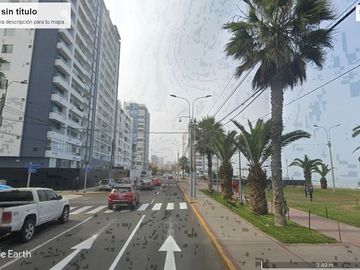 Vendo Lindo departamento con Vista lateral al mar en esquina con Malecón Bertoloto