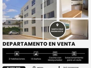 Departamentos en venta en Santa Cruz Buenavista