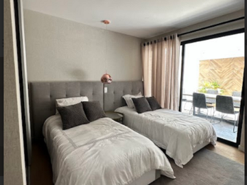 Excelente departamento en Roma Sur, 97 m2 de construcción  2R/2B/2E  Roof privado de 70 m2