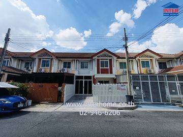 2-storey townhouse, renovated throughout, 21.2 sq.w., Pruksa Ville Village 12A, Phahon Yothin-Sai Mai, opposite Soi Sai Mai 64, Sai Mai Road, Sukhaphi