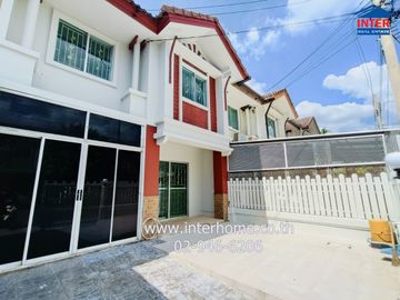 2-storey townhouse, renovated throughout, 21.2 sq.w., Pruksa Ville Village 12A, Phahon Yothin-Sai Mai, opposite Soi Sai Mai 64, Sai Mai Road, Sukhaphi