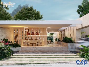 Casa de 1 recámara en venta en zona Conkal, al norte de Mérida - PREVENTA diciembre 2027