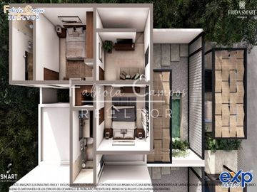 Casa de 3 recámaras en venta en Conkal zona norte de Mérida - PREVENTA diciembre 2027