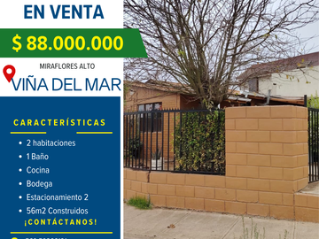 CASA DE UN PISO CON AMPLIO PATIO | MIRAFLORES