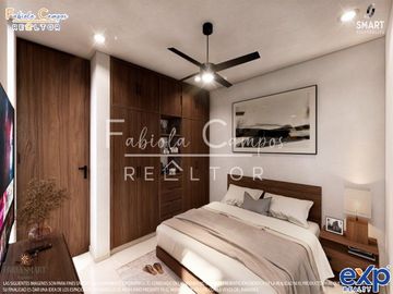 Casa de 2 recámaras en venta en Conkal zona norte de Mérida - PREVENTA diciembre 2027