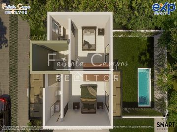 Casa de 3 recámaras en venta en Conkal zona norte de Mérida - PREVENTA diciembre 2027