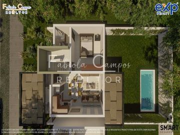 Casa de 4 recámaras en venta en Conkal zona norte de Mérida - PREVENTA diciembre 2027