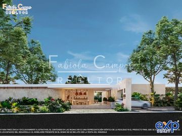 Casa de 4 recámaras en venta en Conkal zona norte de Mérida - PREVENTA diciembre 2027