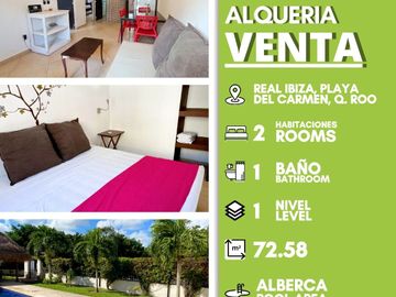 DEPARTAMENTO EN VENTA REAL IBIZA PLAYA DEL CARMEN