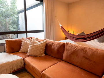 Casa del Árbol con jacuzzi en Temozón Norte