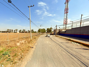 TERRENO EN VENTA EN TEXCOCO IDEAL PARA NAVES INDUSTRIALES O CENTROS DE DISTRIBUCIÓN (CEDIS). TRATO DIRECTO