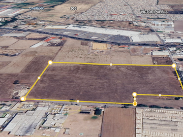 TERRENO EN VENTA EN TEXCOCO IDEAL PARA NAVES INDUSTRIALES O CENTROS DE DISTRIBUCIÓN (CEDIS). TRATO DIRECTO