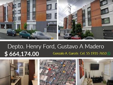Depto. Henry Ford, Gustavo A Madero