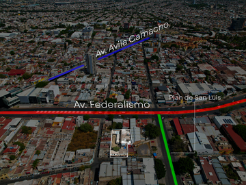 propiedad cerca zona financiera Guadalajara. ideal para construir departamentos