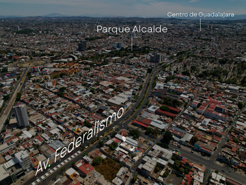 propiedad cerca zona financiera Guadalajara. ideal para construir departamentos