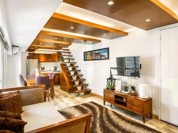 FORT VICTORIA TOWER  | 2 Bedroom Loft unit, 90.36Sqm,Fully Furnished, BGC