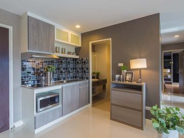 The Next 3 Ruamchok Condo, 2 Bedrooms, 2 Bathrooms, Conveniently located near various amenities such as shopping malls, hospitals, and universities.