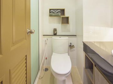 The Next 3 Ruamchok Condo, 2 Bedrooms, 2 Bathrooms, Conveniently located near various amenities such as shopping malls, hospitals, and universities.